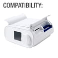 thumbnail image 2 of EGNMCR Water Filters 2 Reusable & 6 Disposable Ultra-Fine For Philip-s Respironics HEPA Reusable, 2 of 8