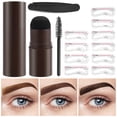 thumbnail image 1 of Muyoka Sello de cejas Kit de plantillas para dar forma a las cejas de un paso Polvo de sello de cejas profesional en segundos, 1 of 7