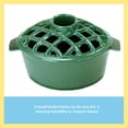 thumbnail image 4 of Minuteman International Traditional Lattice Top Steamer, 6.5 Inch Tall, Green, 4 of 5