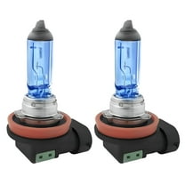 HIBIBUD 2Pcs H11 Halogen Headlight Bulbs Fog Lights 12V 55W White 5000K Super Bright Universal Car Light Headlamp Replacement Parts
