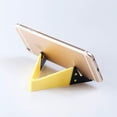 thumbnail image 2 of Soporte para teléfono celular, juego de 9 PCS Universal Plegable Tamaño de bolsillo Plástico en forma de V Soporte de escritorio para teléfono móvil Sincero Hogar, 2 of 7