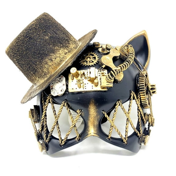 Steampunk Style Masquerade Mask Metallic Masks For Halloween Costume Cosplay Party
