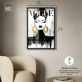 thumbnail image 4 of Mascara Eye Shadow Cover Shadowbox Print Fashion Art by Art Remedy, Black Frame, 24 x 36, 4 of 6