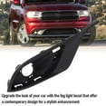 thumbnail image 4 of Fog Light Frame Stylish Shockproof Front Bumper Fog Light Bezel Cover Replacement for Citadel Platinum 2019-2020, 4 of 7