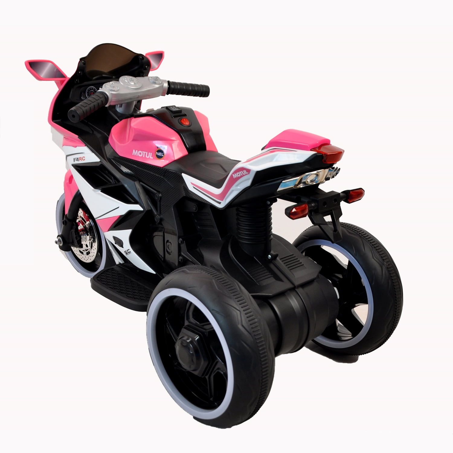 Lowestbest Kids Ride on Car, Kids Ride on Motorcycle, Children 6V Electric Battery Powered Ride on Toys, Pink / Blue 3 Wheel Motorcycle for Girls Boy W/ Music, Gift Lowestbest Kids Ride on Car, Kids Ride on Motorcycle, Children 6V Electric Battery Powered Ride on Toys, Pink / Blue 3 Wheel Motorcycle for Girls Boy W/ Music, Gift