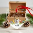 thumbnail image 4 of You were My Favorite Hello and My Hardest Goodbye Ornament, Personalized Upload Image Dog Remembrance in Heaven Ornament, Loss of A Dog Keepsake Decor 2025, Custom Name Pet Memorial Glass Ornaments, 4 of 6