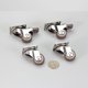 thumbnail image 3 of Style 4 Ruedas giratorias de goma suave con ruedas de perfil bajo, placa superior de 360 ​​grados, 100 libras, 3 of 5