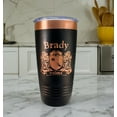 thumbnail image 2 of Robinson Irish Coat of Arms Black Travel Mug, 2 of 4