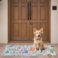 thumbnail image 4 of Math Equations Geometric Shapes White Pattern Door Rugs,Washable Non Slip Door Mats Indoor,Decorative Door Mats,Entry Mat Indoor for Entrance,Bedroom,Kitchen,Bathroom,16"x47", 4 of 6