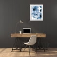thumbnail image 3 of Brown, Victoria 19x24 White Modern Wood Framed Museum Art Print Titled - Raining Flowers, 3 of 4