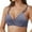 Blue#406, variant on Women Bras Solid Color Plus Size Full Coverage Underwire Bralette Seamless Push Up Bralette Bra Woman Comfort Indoor Outdoor Wear Bras,Black,38