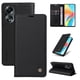 thumbnail image 3 of Funda para OPPO A58 4G Estuche de Cuero PU Tipo Cartera con Ranuras para Tarjetas y Cierre Magnético, 3 of 5