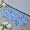 thumbnail image 4 of feimajia 12.99"x25.59" Non Slide Bathtub Mat with Suction Cups and Drains Holes Bath Mat for Tub Shower Easy Dry, 4 of 6