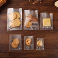 thumbnail image 3 of 100PCS Treat Bag Clear Creative Multipurpose Cookie Bag Candy Bag for Chocolate, 3 of 10