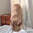 thumbnail image 5 of Women's high temperature fiber synthetic wig, long wavy hairstyle, suitable for parties and events, 5 of 5