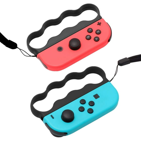 Grips for Fitness Boxing Switch, Controller Accessories for Switch Boxing Game, 2 Packs-Animal Crossing, Black and Black