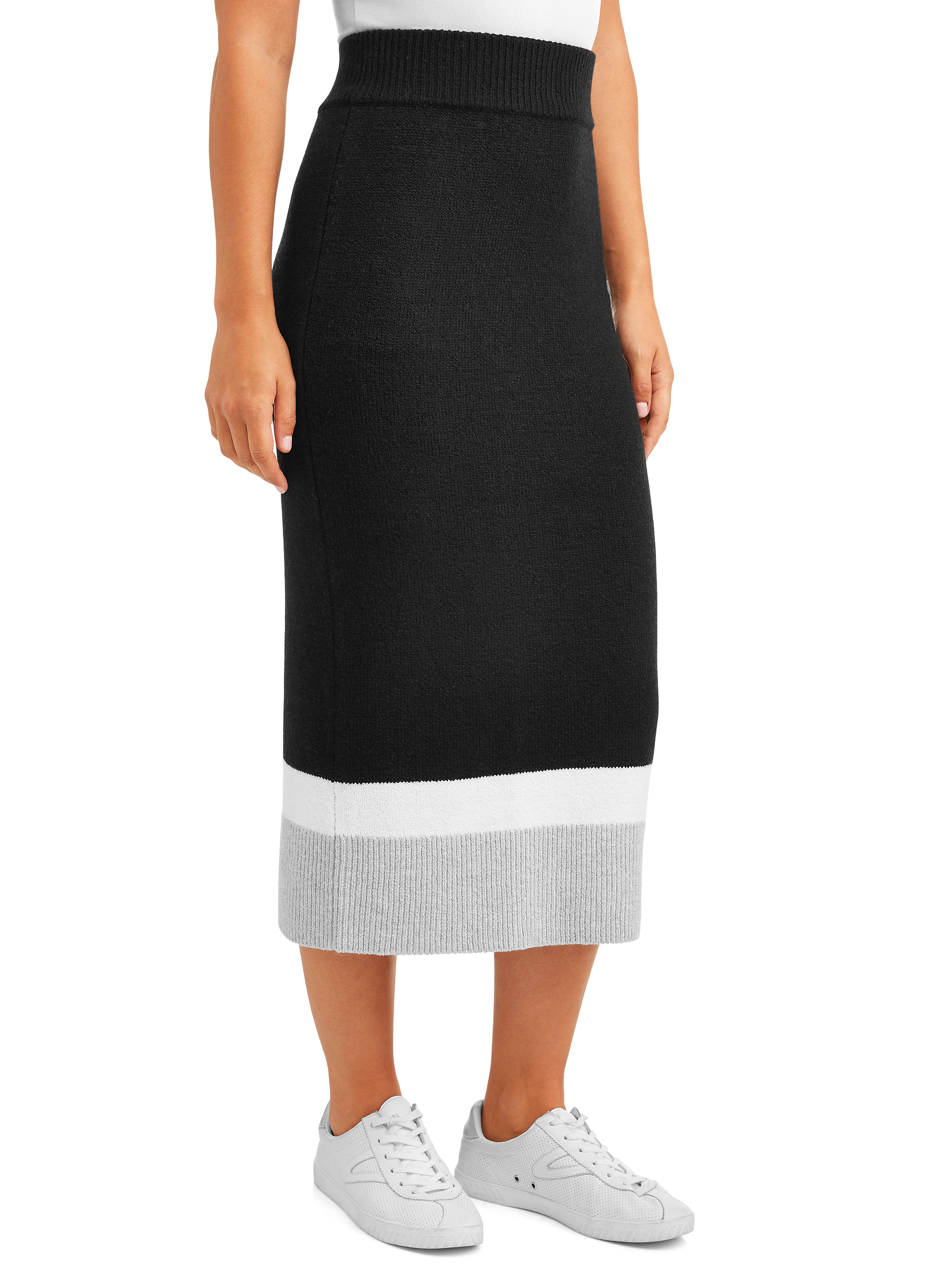 Time and Tru Women's Sweater Skirt - image 5 of 5