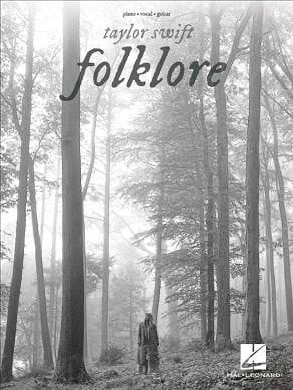 Taylor Swift - Folklore: Piano/Vocal/Guitar Songbook, (Paperback)