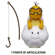 Nintendo Super Mario Lakitu 4” Articulated Figure with Fishing Pole