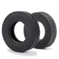 thumbnail image 3 of Bewildely RCGOFOLLOW 1/14 llantas de plástico resistentes al desgaste neumático RC pieza de actualización llantas de rueda Rc neumático para Kits de construcción modelo Negro, 3 of 6