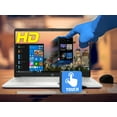 thumbnail image 3 of HP 15 Notebook, 15.6" HD Touch Display, AMD Ryzen 7 3700U Upto 4.0GHz, 32GB RAM, 2TB NVMe SSD, Vega 10, HDMI, Card Reader, Wi-Fi, Bluetooth, Windows 10 Pro, 3 of 8