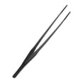thumbnail image 1 of Pinzas de alimentación para reptiles Unique Bargains, pinzas rectas para acuarios con punta de goma, longitud de 14.96" en color negro, 1 of 6
