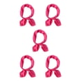 thumbnail image 3 of Qarigey Bufanda de seda ligera y transpirable para mujer Manténgase elegante y cómoda durante todo el día rosa rojo 70*70 CM Type2 NO2, 3 of 6