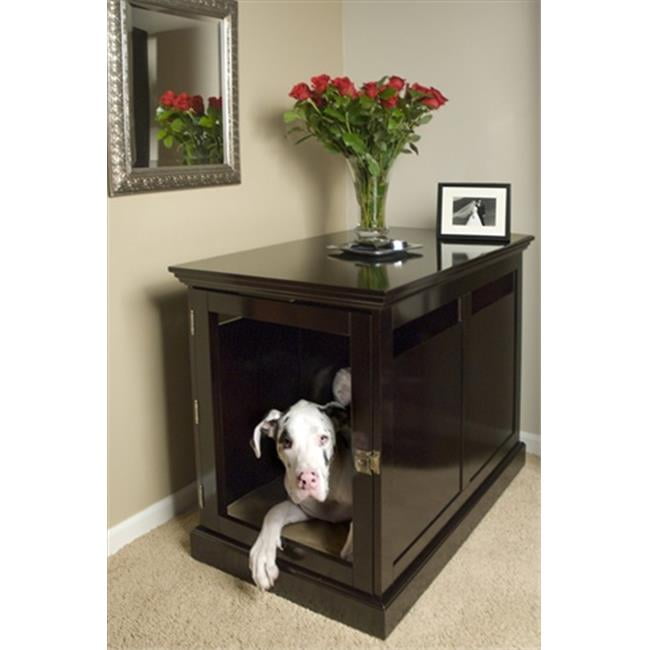 DenHaus TH04ESP Extra Large TownHaus Wood Dog Crate in Espresso Walmart Canada