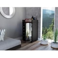 Boyel Living 4 Tier Shelves Wine Bar Cabinet with Glass Holders and ...