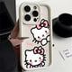 thumbnail image 4 of Coque souple pour iPhone 12 Mini 16 Plus 16e 11 15 Plus XS XR 14 11Pro 13 Pro MAX, jolie Sanrio Hello Kitty, 4 of 4
