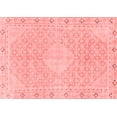 thumbnail image 1 of Ahgly Company Machine Washable Indoor Rectangle Abstract Red Modern Area Rugs, 2' x 3', 1 of 4