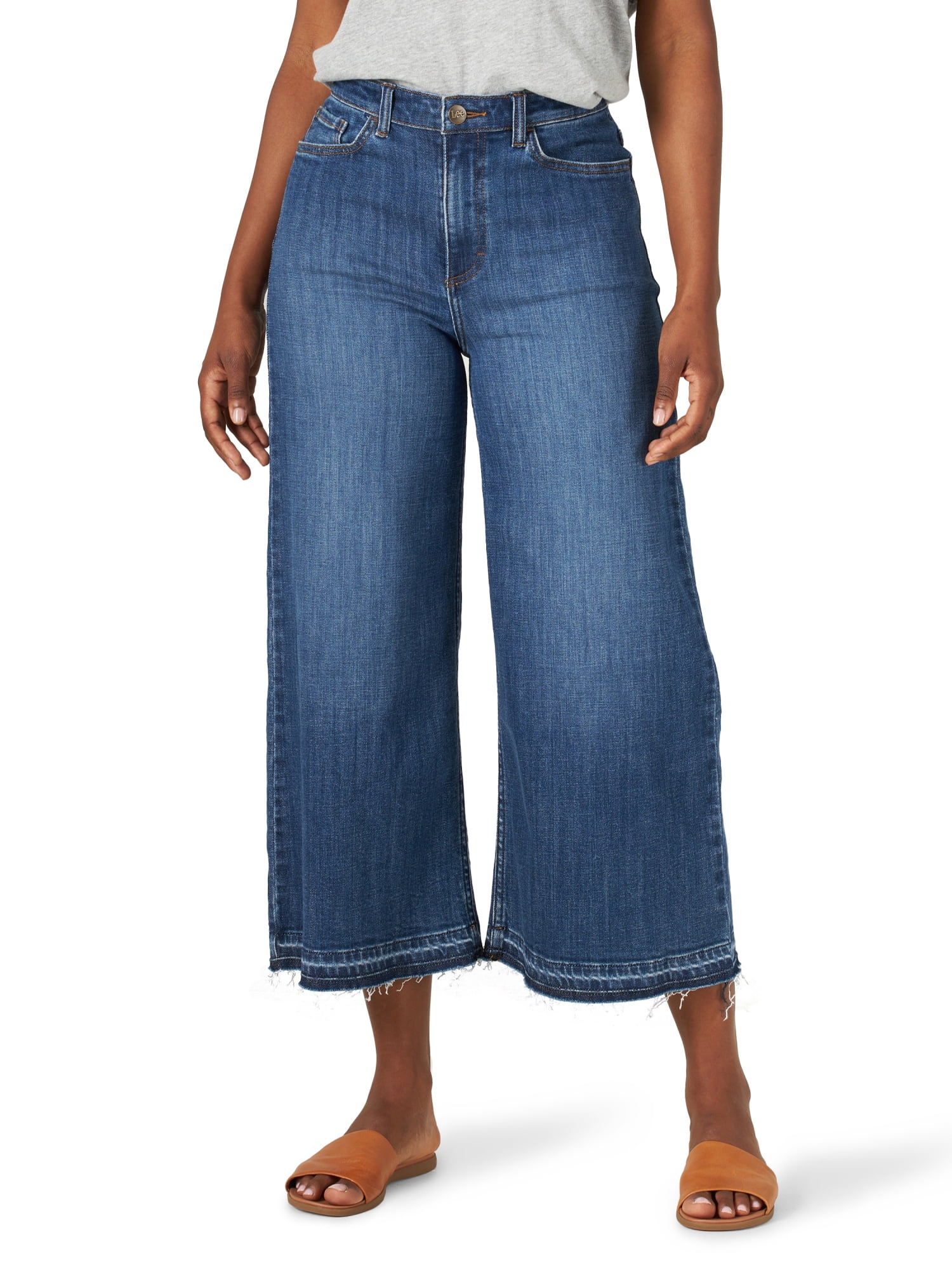 Wide Leg Cropped Pant 