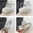thumbnail image 6 of Halloween Purses for Women Cross Coffin Bag Novelty Halloween Coffin Purses Top Handle Crossbody Shoulder Bags, 6 of 7