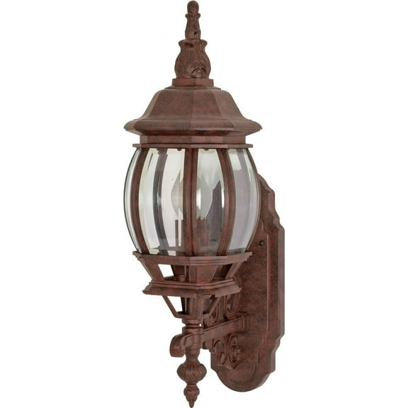60/3468 Nuvo Lighting Central Park-1 Light Outdoor Wall Lantern-9.75 Inches Wide by 20 Inches High