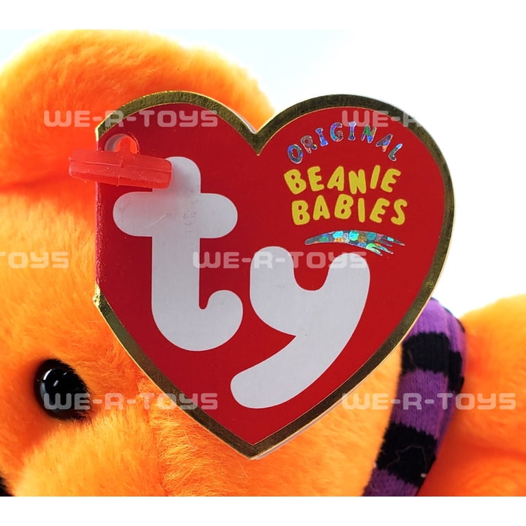 Beanie Babies Shivers the Ghost, Plush Halloween Toy, 6-Inch