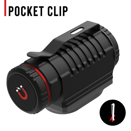 COAST WPH20R 2000 LUMEN RECHARGEABLE LED HEADLAMP WITH CLIP AND MAGNETIC END CAP, IP67 WATERPROOF