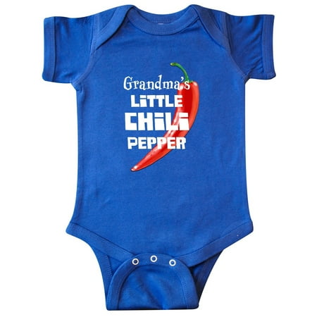 

Inktastic Grandma s Little Chili Pepper Gift Baby Boy or Baby Girl Bodysuit