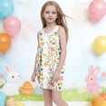 thumbnail image 6 of Mitankcoo Girls Easter Print Dresses Sleeveless Crew Neck Dress with Pockets for Summer Casual Wear, 6 of 6