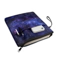 thumbnail image 3 of HELLHERO Deep Starry Sky Design Book Sleeve Protector with Zipper Polyester Book Carrying Case Zipper Pouch Waterproof Carrying Book Case, 3 of 8