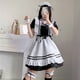 thumbnail image 4 of sweethay Diseño Simple casual Halloween manga corta mujer mucama vestido fiesta banquete Cosplay chica disfraz animación fiesta traje Disfraces de disfraces S sweethay AP012433-01, 4 of 6