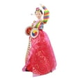 thumbnail image 3 of Muñeca coreana Hanbok, geisha, kimono, escultura, novedosa, estatua femenina independiente de 30 cm, muñeca asiática antigua para estantería o mesa. Estilo C, 3 of 8