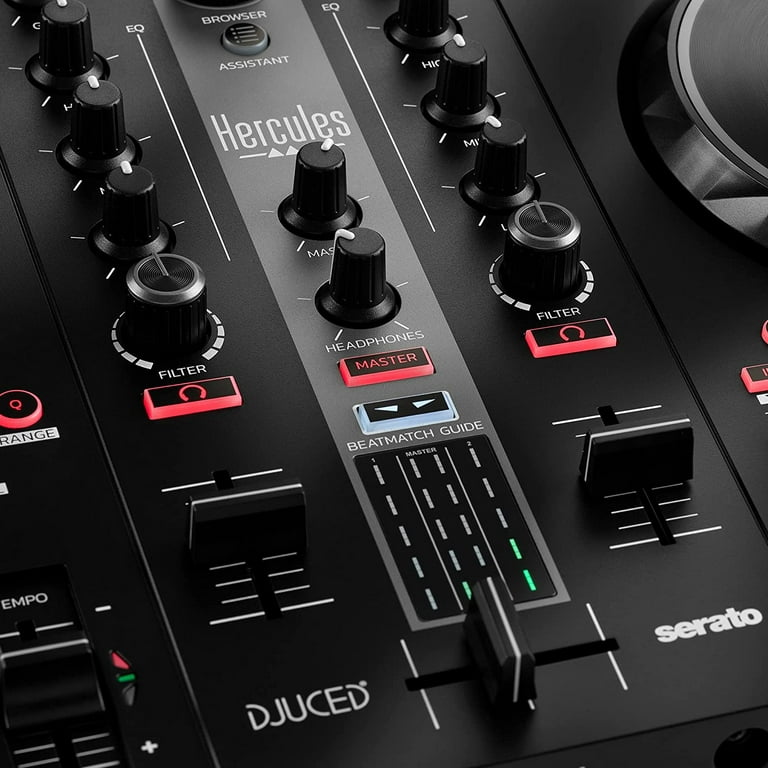Hercules DJ Control Inpulse 300 MK2 – DJ Controller with USB, Black