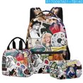 thumbnail image 1 of Music Lovers Backpack, Large Capacity School Bag Boy And Girl School Bag Three Piece SetSinKeeU, 1 of 4