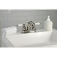 thumbnail image 3 of Kingston Brass KB5616PL Restoration 4 in. Centerset Bathroom Faucet, Polished Nickel, 3 of 5