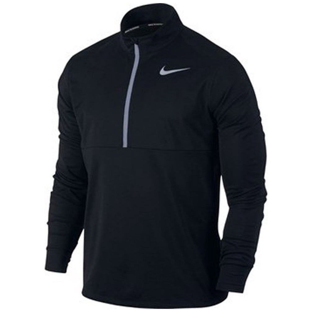 Nike - Nike 856827-010 : Top Core Half Zip Men's Running Long Sleeve ...