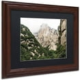 thumbnail image 2 of Trademark Fine Art "Mt Huashan IV" Canvas Art by Philippe Hugonnard, Black Matte, Wood Frame, 2 of 4