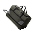 thumbnail image 2 of Bolsa de lona de viaje con ruedas Bolsa Weekender para viaje de negocios Accesorios de viaje portátiles ligeros Versátiles impermeables Verde, 2 of 9