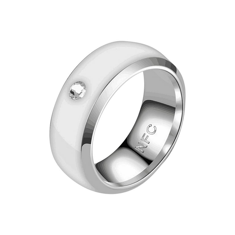 Clearance Jewelry Under $5 VerPetridure Nfc Mobile Phone Smart Ring  Stainless Steel Ring Wireless Radio Frequency Communication Water  Resistance Jewelry 
