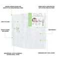thumbnail image 4 of Dream On Me Jasmine Dual-Sided 4-Inch Crib & Toddler Mattress, Greenguard Gold Certified, Waterproof, 4 of 18