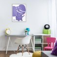 thumbnail image 3 of Stupell Industries Cottage Elephant & Bird Friends Gray Framed Giclee Art, 24 x 30, by Carla Daly, 3 of 7